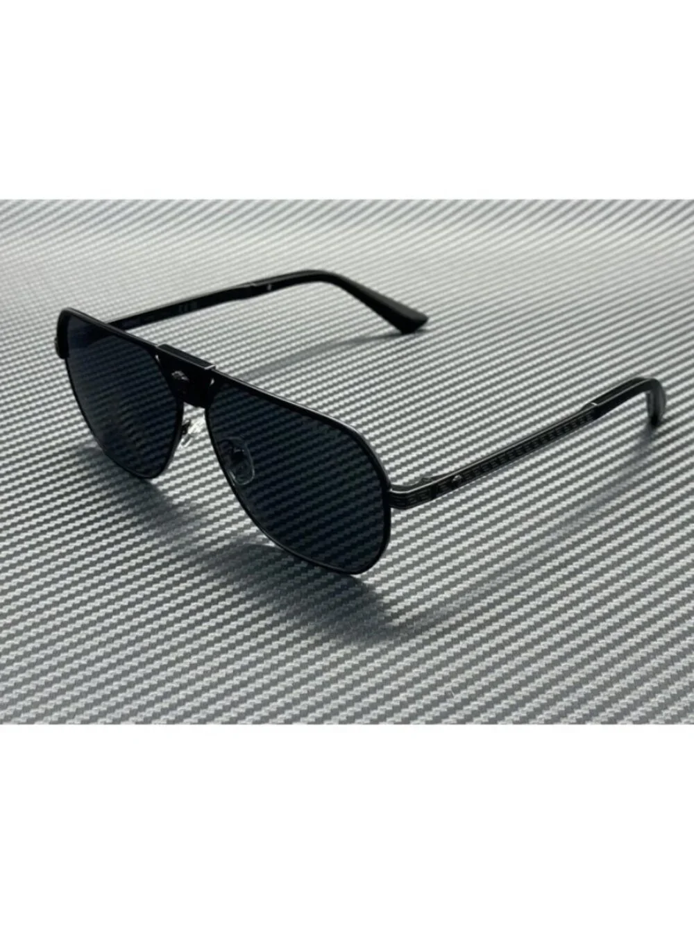 New Versace Men Matte Black Sunglasses 61-12-145
